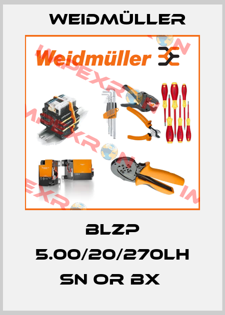 BLZP 5.00/20/270LH SN OR BX  Weidmüller