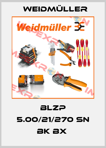 BLZP 5.00/21/270 SN BK BX  Weidmüller