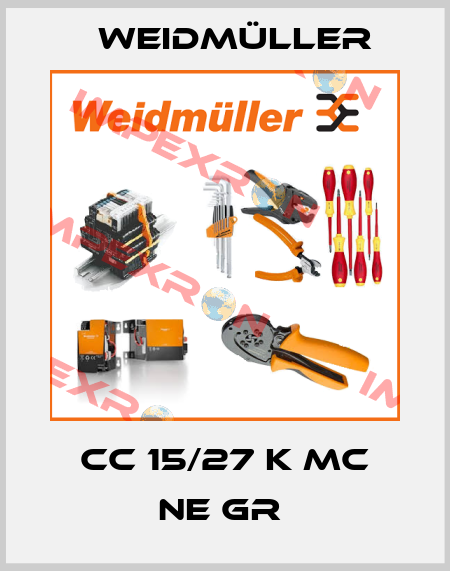 CC 15/27 K MC NE GR  Weidmüller