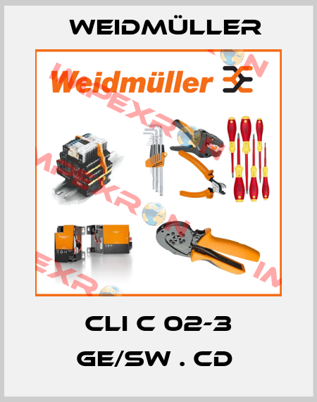 CLI C 02-3 GE/SW . CD  Weidmüller