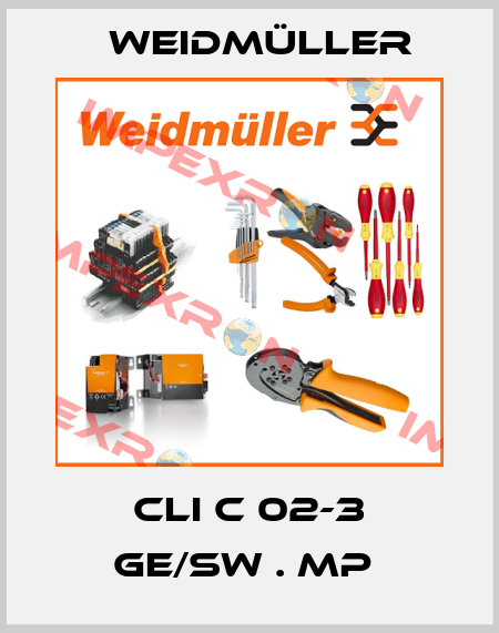 CLI C 02-3 GE/SW . MP  Weidmüller