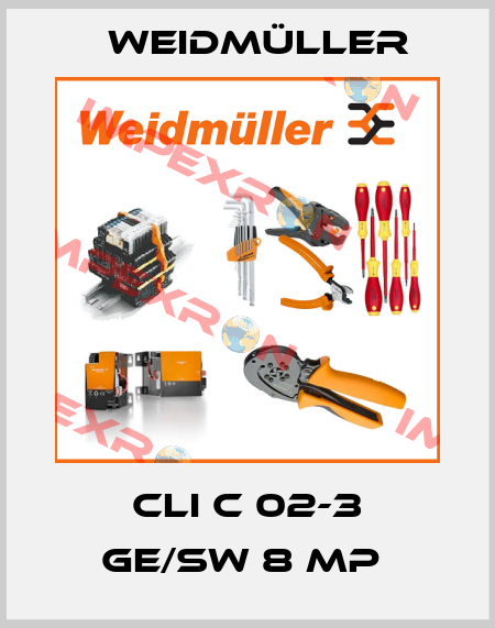 CLI C 02-3 GE/SW 8 MP  Weidmüller