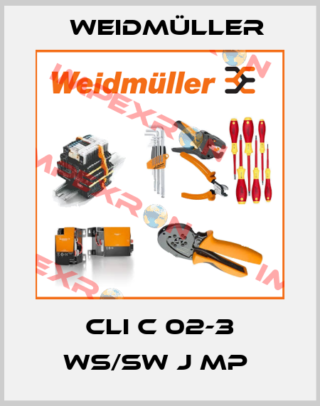 CLI C 02-3 WS/SW J MP  Weidmüller