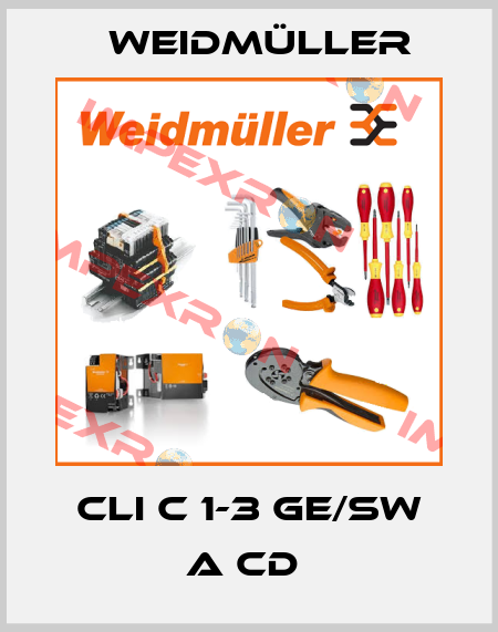 CLI C 1-3 GE/SW A CD  Weidmüller