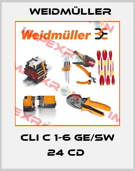 CLI C 1-6 GE/SW 24 CD  Weidmüller