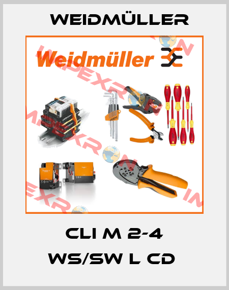 CLI M 2-4 WS/SW L CD  Weidmüller