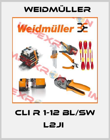 CLI R 1-12 BL/SW L2JI  Weidmüller