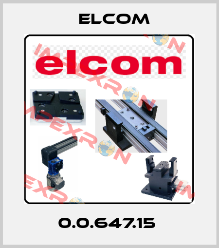 0.0.647.15  Elcom