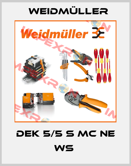 DEK 5/5 S MC NE WS  Weidmüller