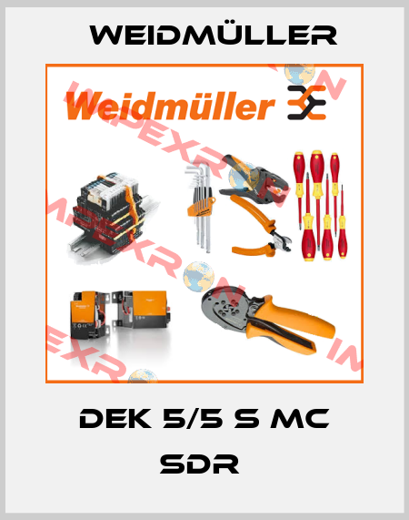 DEK 5/5 S MC SDR  Weidmüller