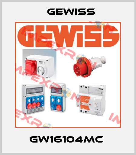 GW16104MC  Gewiss