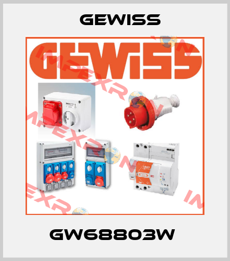 GW68803W  Gewiss