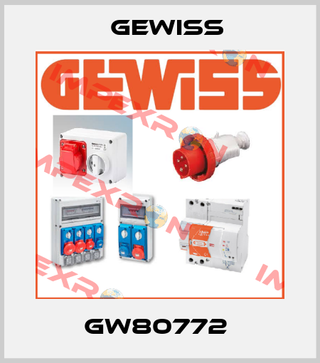 GW80772  Gewiss