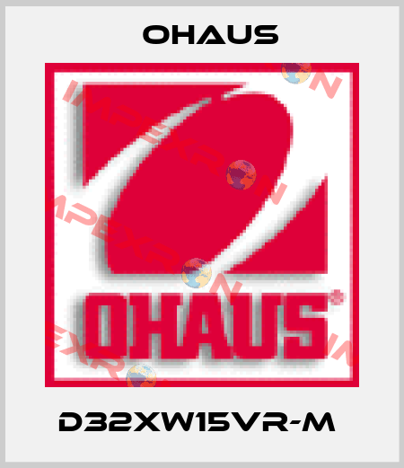 D32XW15VR-M  Ohaus