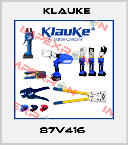 87V416  Klauke