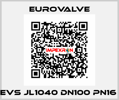 EVS JL1040 DN100 PN16  Eurovalve