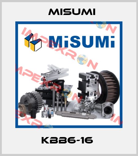 KBB6-16  Misumi