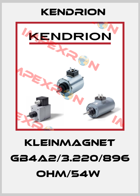 KLEINMAGNET GB4A2/3.220/896 OHM/54W  Kendrion
