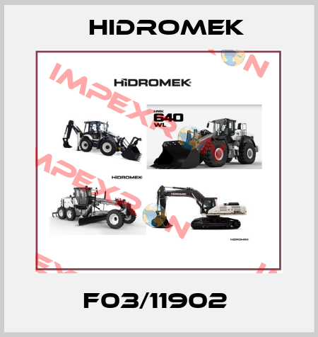 F03/11902  Hidromek