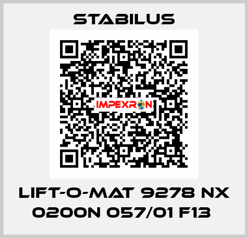LIFT-O-MAT 9278 NX 0200N 057/01 F13  Stabilus