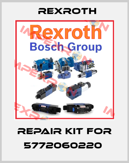  Repair kit for 5772060220  Rexroth