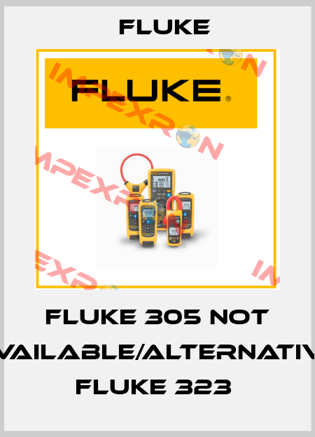 Fluke 305 not available/alternative Fluke 323  Fluke