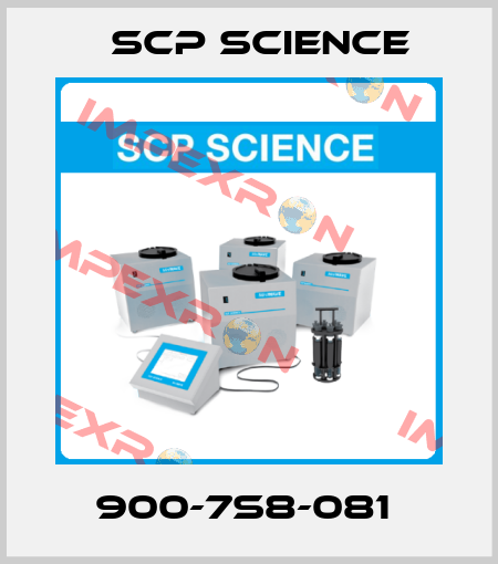 900-7S8-081  Scp Science