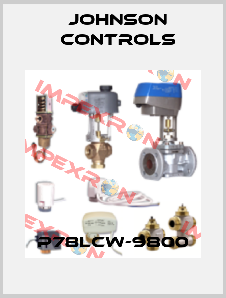 P78LCW-9800 Johnson Controls