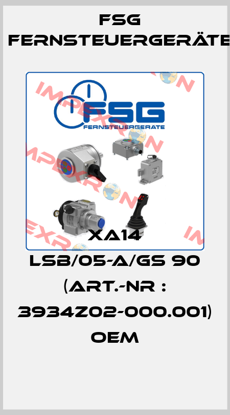 XA14 LSB/05-A/GS 90 (Art.-Nr : 3934Z02-000.001) OEM FSG Fernsteuergeräte