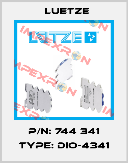 P/N: 744 341 Type: DIO-4341 Luetze