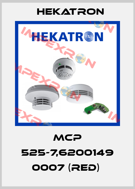 MCP 525-7,6200149 0007 (RED)  Hekatron