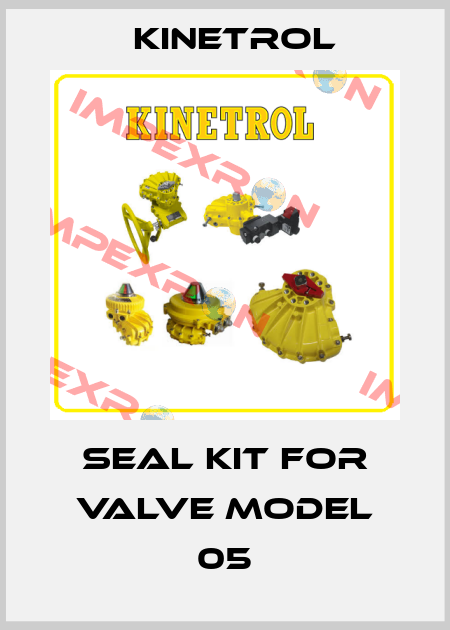Seal kit for valve Model 05 Kinetrol