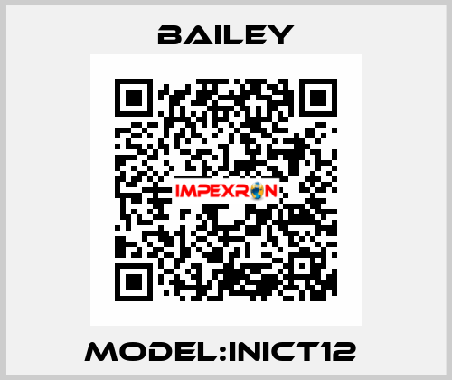 MODEL:INICT12  Bailey