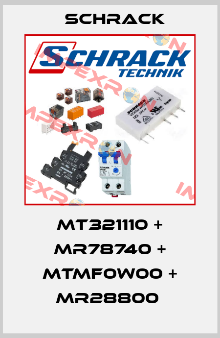 MT321110 + MR78740 + MTMF0W00 + MR28800  Schrack