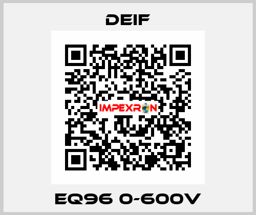 EQ96 0-600V Deif