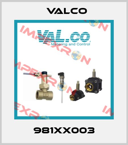 981XX003 Valco