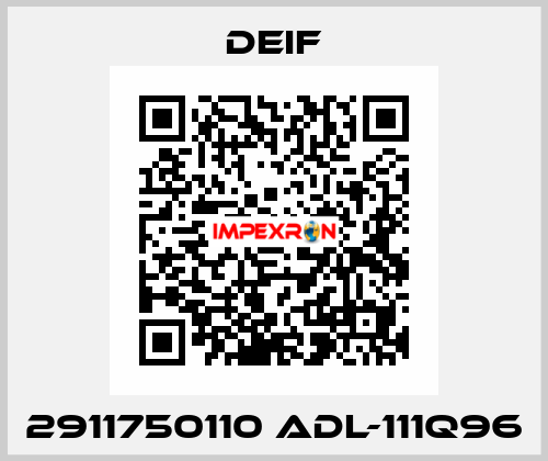 2911750110 ADL-111Q96 Deif
