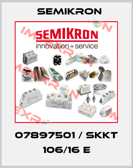 07897501 / SKKT 106/16 E Semikron