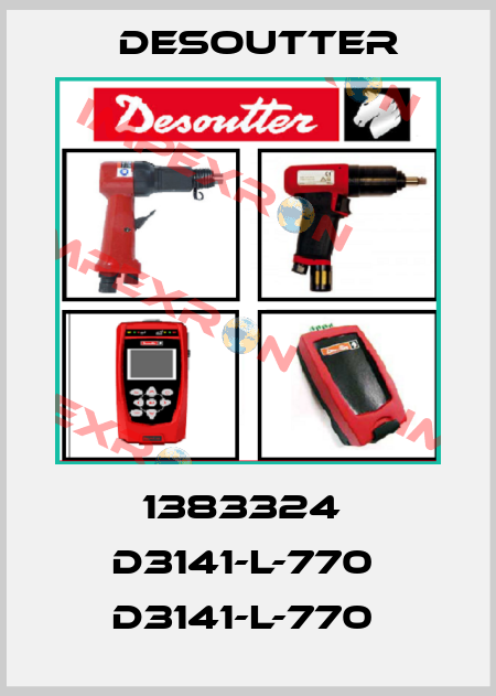 1383324  D3141-L-770  D3141-L-770  Desoutter