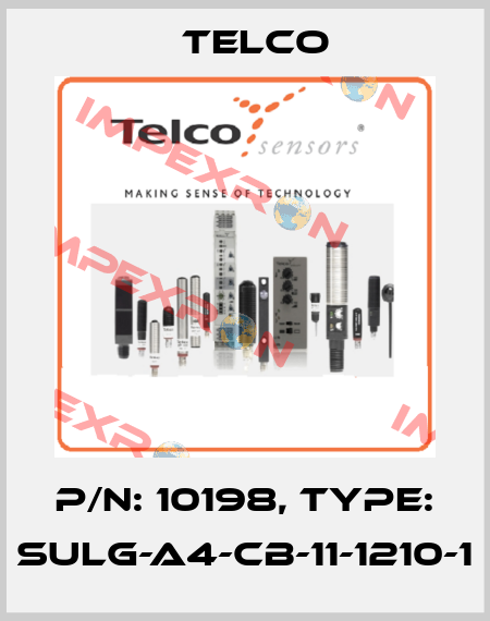 P/N: 10198, Type: SULG-A4-CB-11-1210-1 Telco