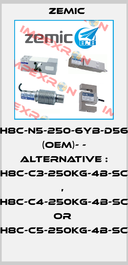 H8C-N5-250-6YB-D56 (OEM)- - alternative : H8C-C3-250kg-4B-SC ,  H8C-C4-250kg-4B-SC or  H8C-C5-250kg-4B-SC ZEMIC