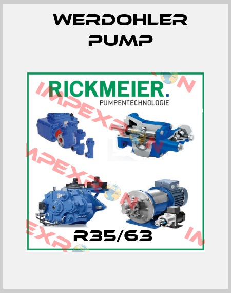 R35/63  Werdohler Pump