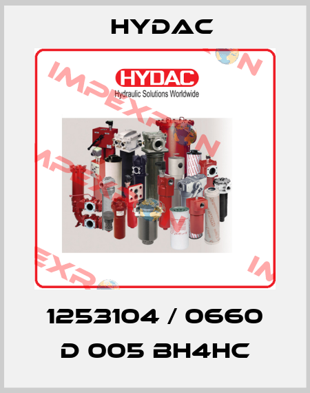 1253104 / 0660 D 005 BH4HC Hydac