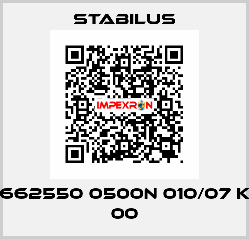 662550 0500N 010/07 K 00 Stabilus