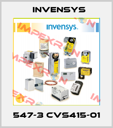 547-3 CVS415-01 Invensys