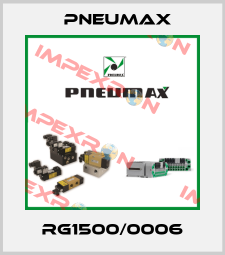 RG1500/0006 Pneumax