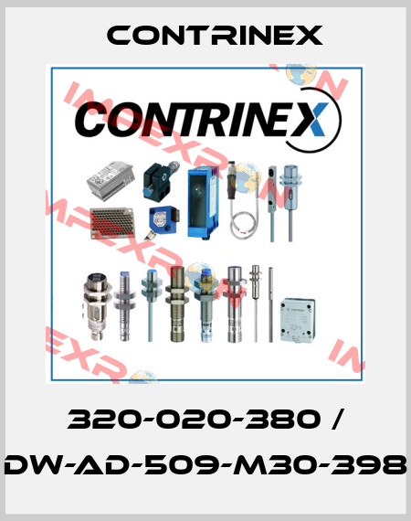 320-020-380 / DW-AD-509-M30-398 Contrinex