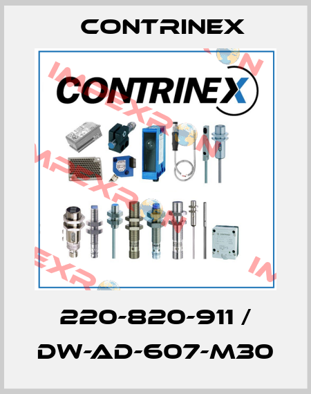 220-820-911 / DW-AD-607-M30 Contrinex