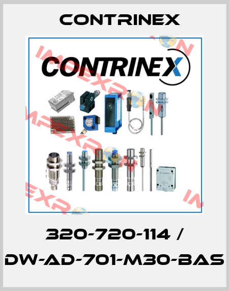 320-720-114 / DW-AD-701-M30-BAS Contrinex