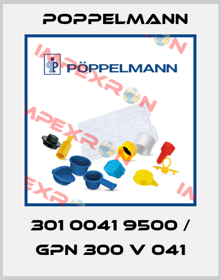 301 0041 9500 / GPN 300 V 041 Poppelmann